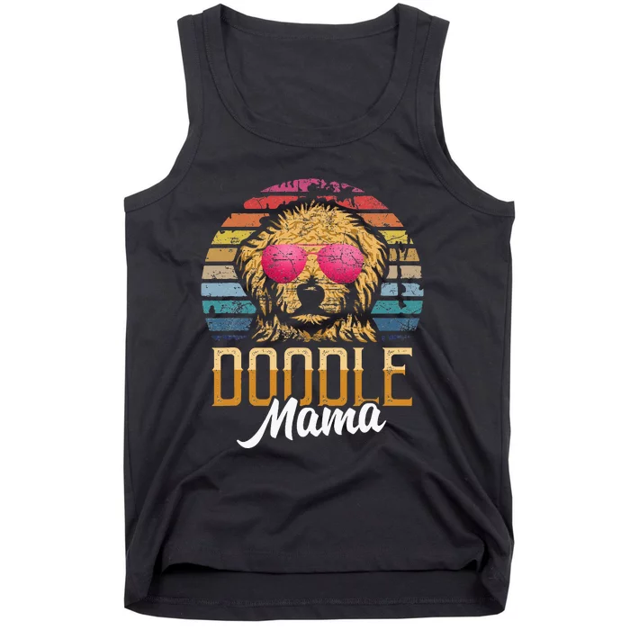 Doodle Mama Gift Goldendoodle Mom Goldendoodle Tank Top