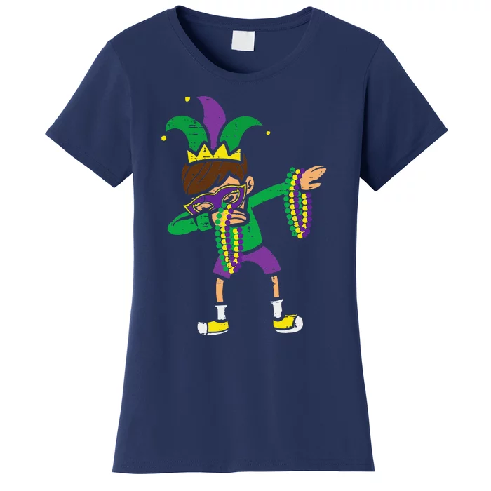 Dabbing Mardi Gras Dance Women's T-Shirt