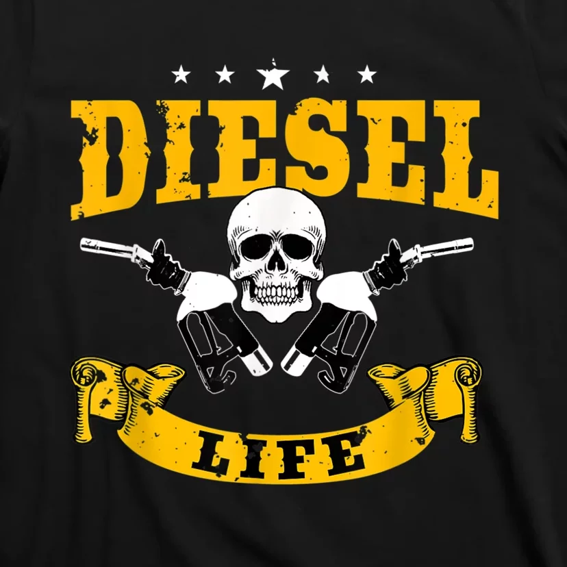 Diesel Mechanic Gifts Diesel Life Truck Repair T-Shirt