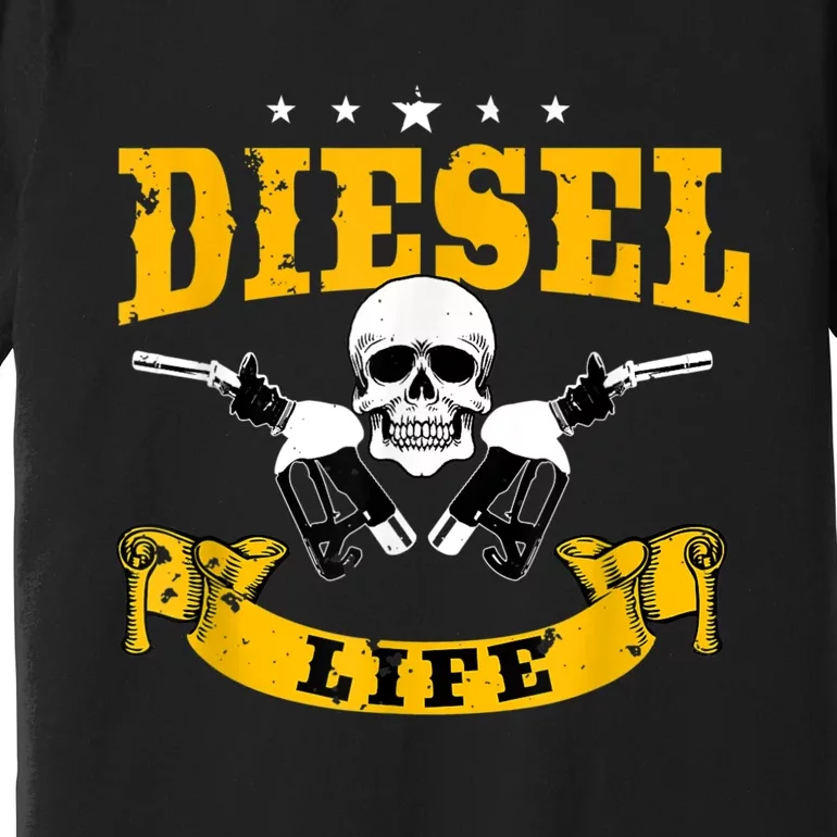 Diesel Mechanic Gifts Diesel Life Truck Repair Premium T-Shirt