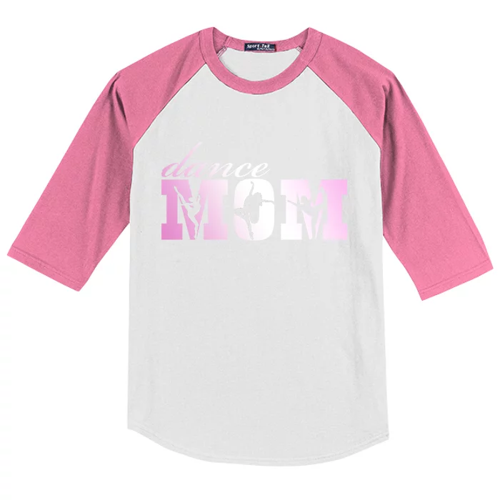 Dance Mom Gift For Lovers Kids Colorblock Raglan Jersey