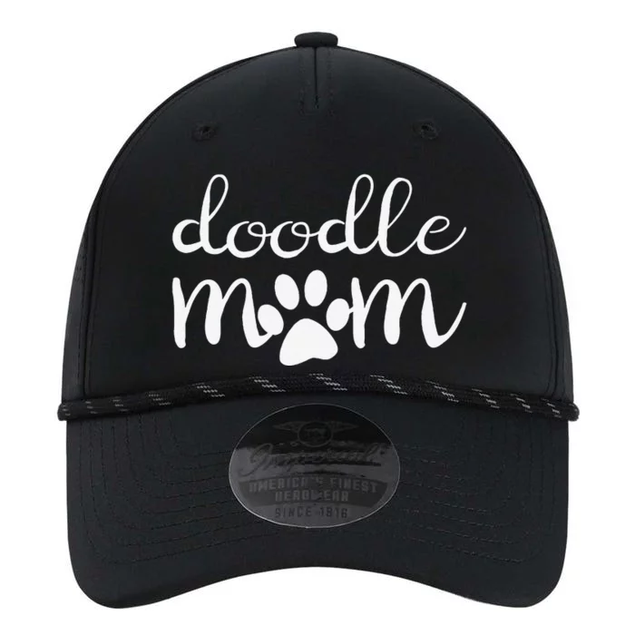 Doodle Mom Goldendoodle Dog Funny Mothers Day Gift Performance The Dyno Cap