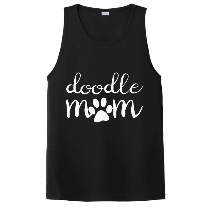 Doodle Mom Goldendoodle Dog Funny Mothers Day Gift Performance Tank