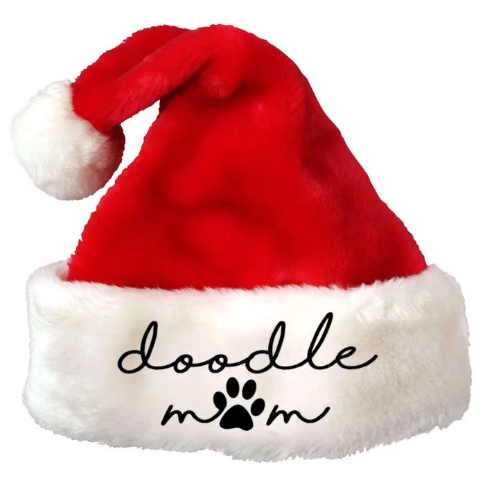 Doodle Mom Gift Premium Christmas Santa Hat