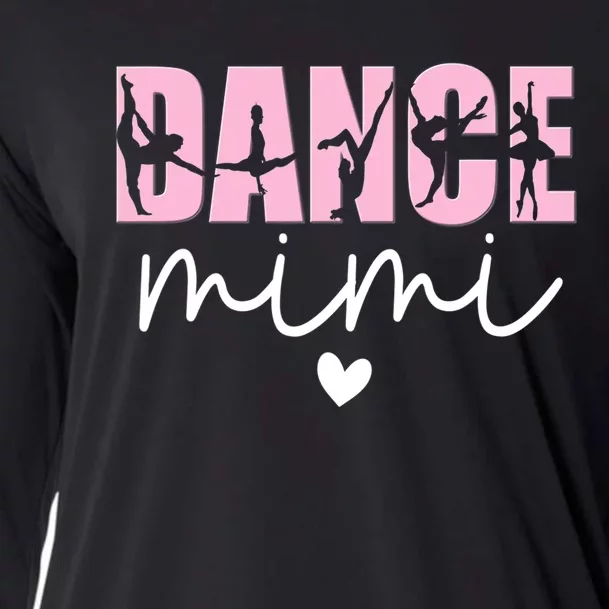 Dance Mimi Grandma Mimi Of A Dancer Dancing Mimi Cooling Performance Long Sleeve Crew