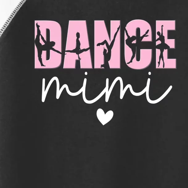 Dance Mimi Grandma Mimi Of A Dancer Dancing Mimi Toddler Fine Jersey T-Shirt