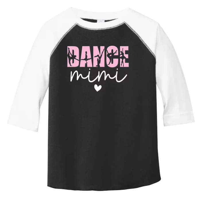 Dance Mimi Grandma Mimi Of A Dancer Dancing Mimi Toddler Fine Jersey T-Shirt