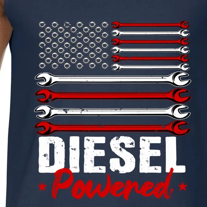 Diesel Mechanic Gifts Design On Back Comfort Colors® Tank Top