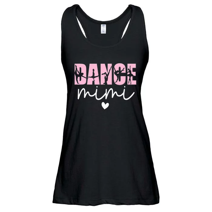 Dance Mimi Grandma Mimi Of A Dancer Dancing Mimi Ladies Essential Flowy Tank