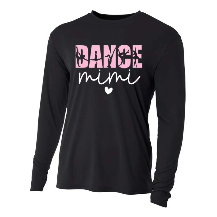 Dance Mimi Grandma Mimi Of A Dancer Dancing Mimi Cooling Performance Long Sleeve Crew