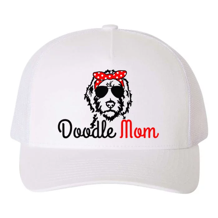 Doodle Mom Goldendoodle Labradoodle Dog Yupoong Adult 5-Panel Trucker Hat