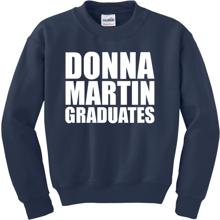 Donna Martin Graduates Kids Sweatshirt