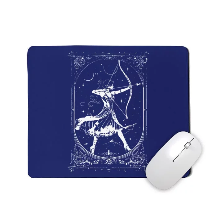 Diana Moon Goddess Celestial Deity Roman Mythology Mousepad