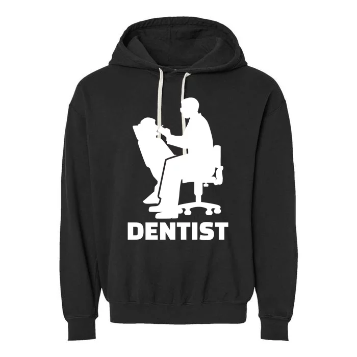 Dentist Meaningful Gift Garment-Dyed Fleece Hoodie