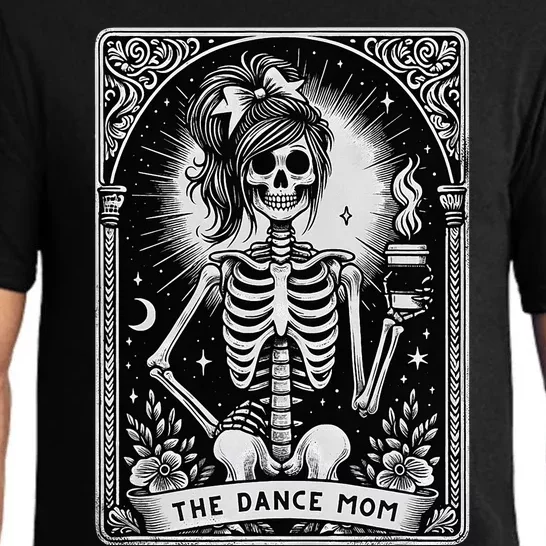 Dance Mom Halloween Skeleton Halloween Dance Mom Pajama Set