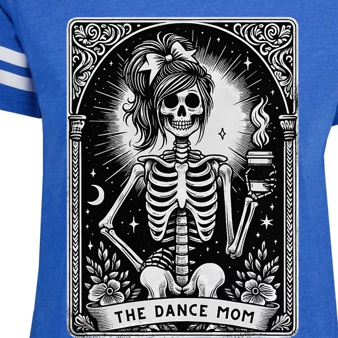 Dance Mom Halloween Skeleton Halloween Dance Mom Enza Ladies Jersey Football T-Shirt