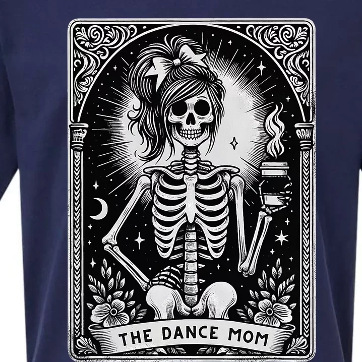 Dance Mom Halloween Skeleton Halloween Dance Mom Sueded Cloud Jersey T-Shirt