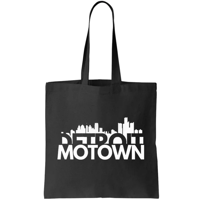 Detroit Michigan House Motown Tote Bag