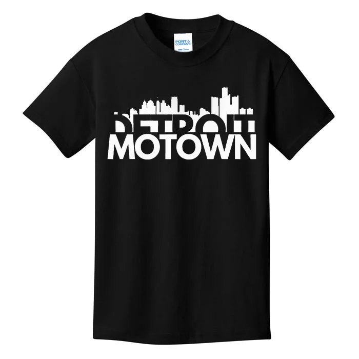 Detroit Michigan House Motown Kids T-Shirt