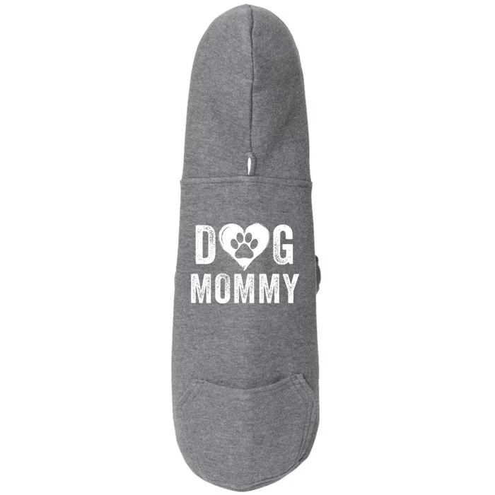 Dog Mommy Happy MotherS Day Dog Mama Dog Loving Mommy Dog Parent Puppy Mommy Doggie 3-End Fleece Hoodie