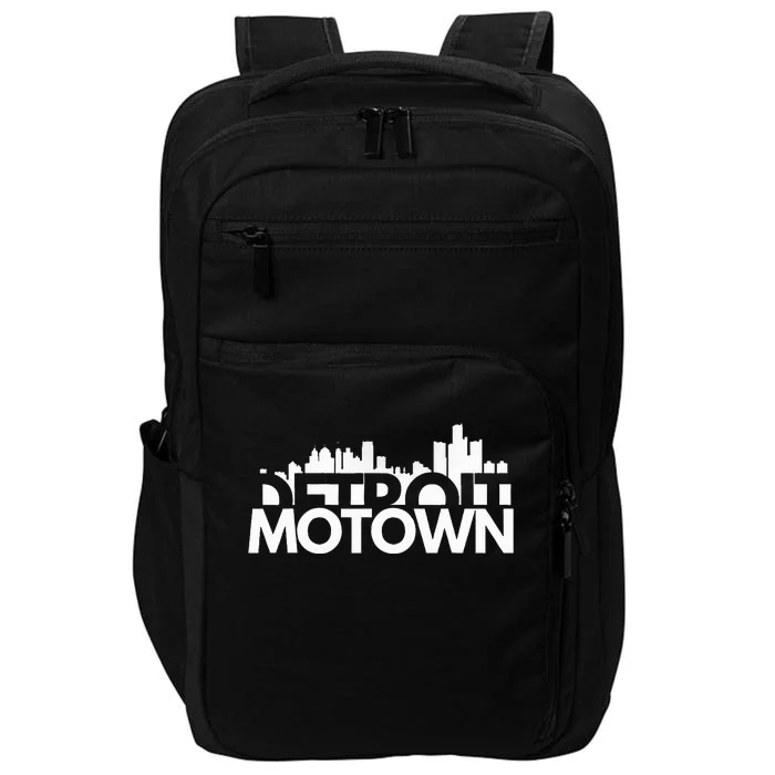 Detroit Michigan House Motown Impact Tech Backpack