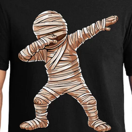 Dabbing Mummy Halloween Wraps Pajama Set