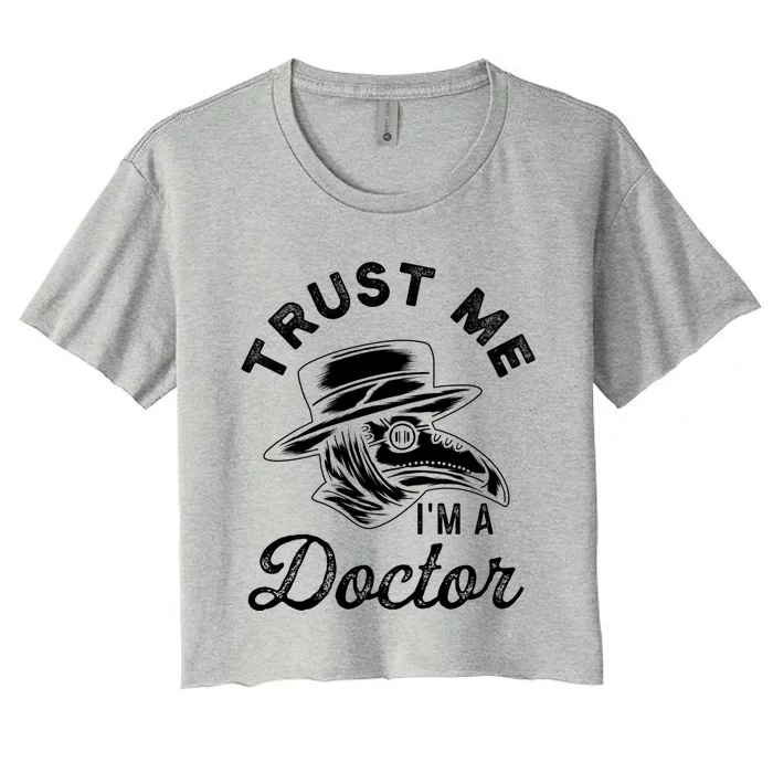 Doctor Medicine Hospital Therapist Nurse Physician Clinic Gift Women's Crop Top Tee