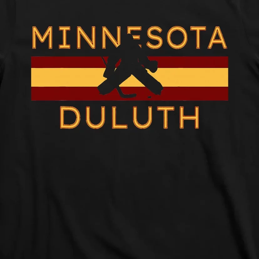 Duluth Minnesota Hockey Goalie Player Minnesotans Coach T-Shirt