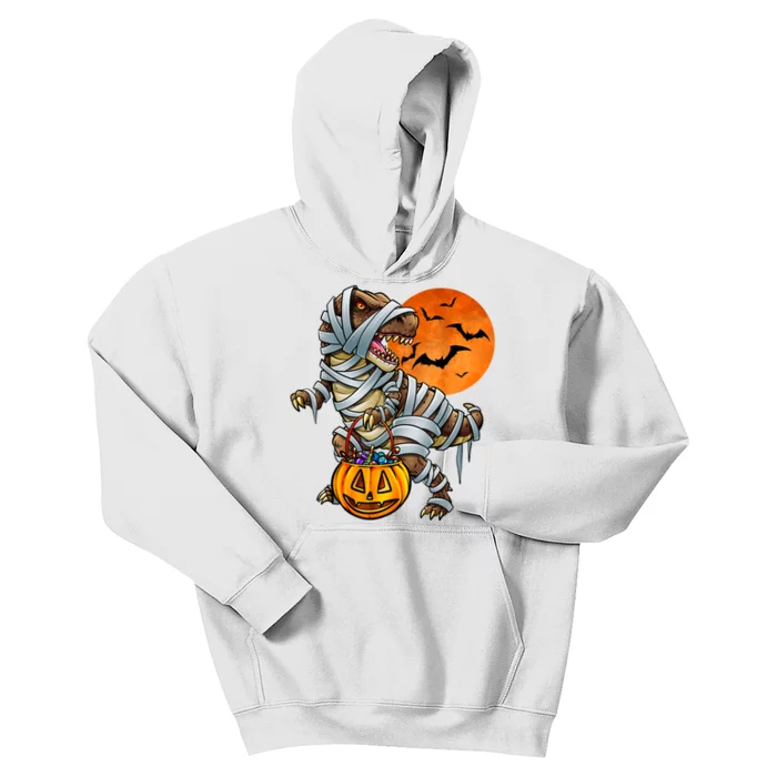 Dinosaur Mummy Halloween Kids Boy Girl Kids Hoodie