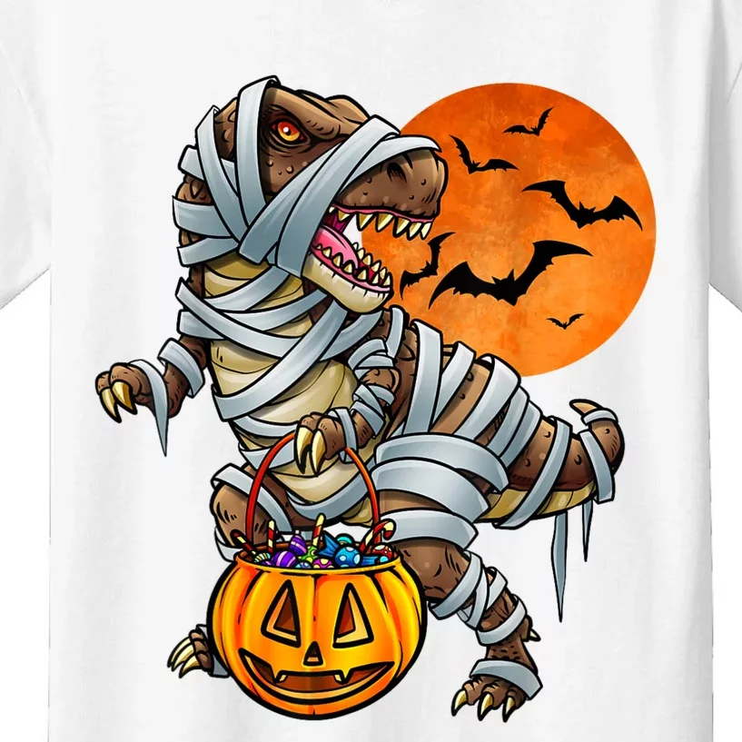 Dinosaur Mummy Halloween Kids Boy Girl Kids T-Shirt