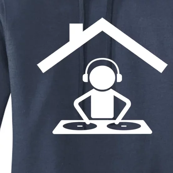 Dance Music House Dj Turntable Beatmaker Music Producer Cool Gift Women's Pullover Hoodie