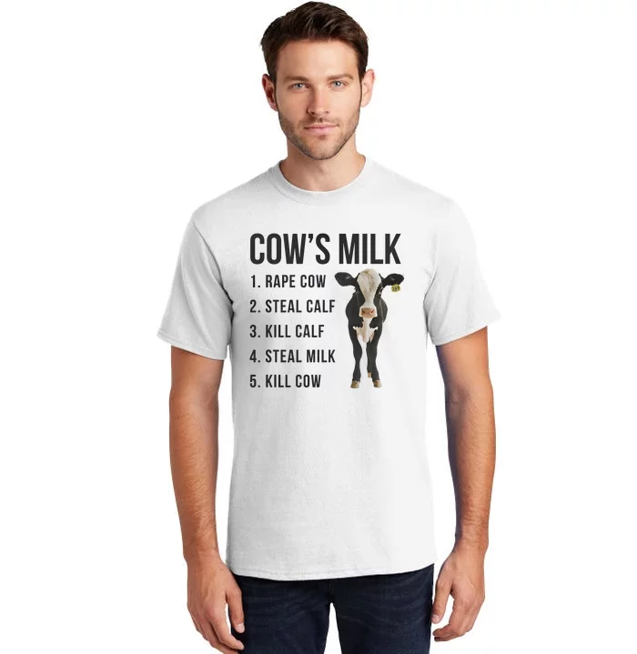 Dairy Milk Industry For Vegan Activist Tall T-Shirt