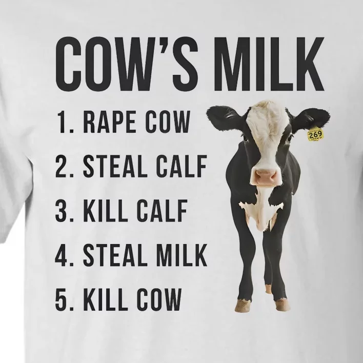 Dairy Milk Industry For Vegan Activist Tall T-Shirt