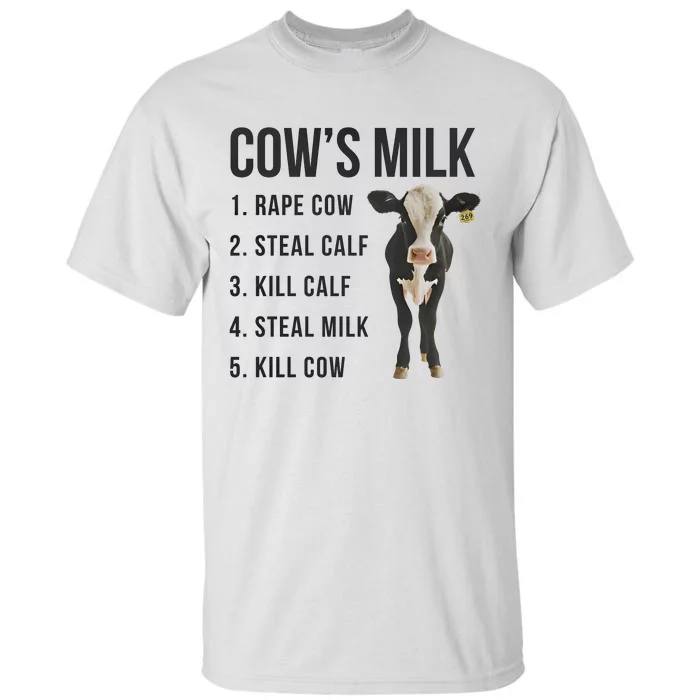 Dairy Milk Industry For Vegan Activist Tall T-Shirt