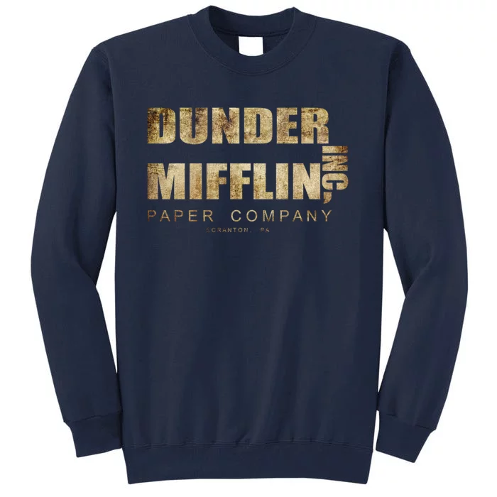 Dunder Mifflin Inc A Paper Company Tall Sweatshirt