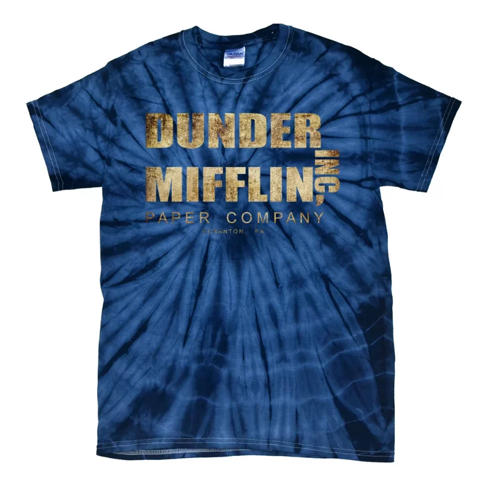 Dunder Mifflin Inc A Paper Company Tie-Dye T-Shirt