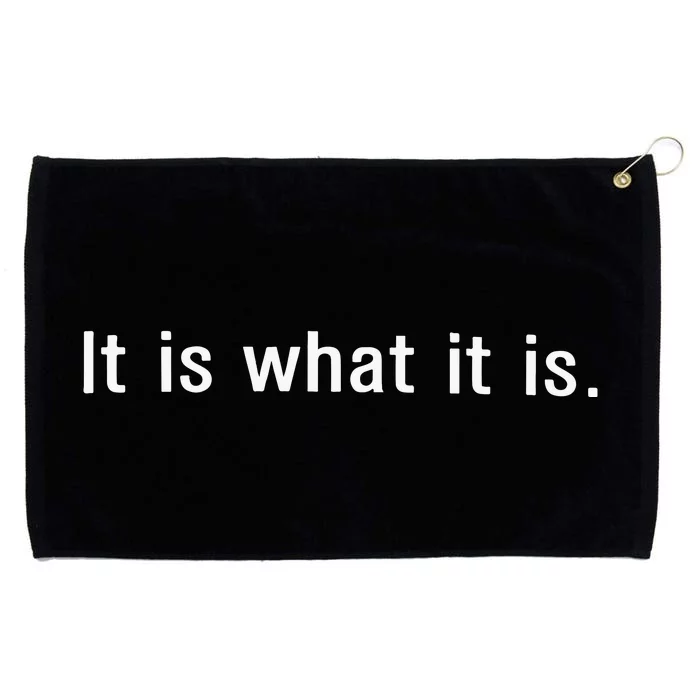 Daryl Morey It Is What It Is Grommeted Golf Towel