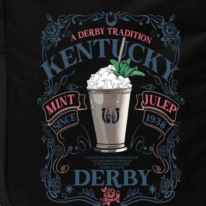 Derby Mint Juleps Since 1938 Kentucky Impact Tech Backpack