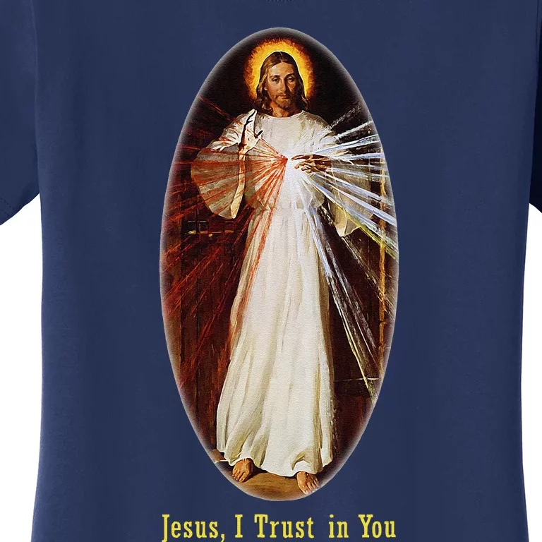 Divine Mercy Jesus I Trust In You (2) Women's T-Shirt