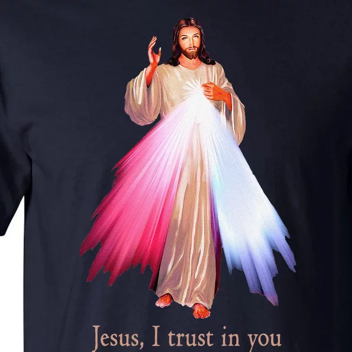 Divine Mercy Jesus I Trust In You Tall T-Shirt