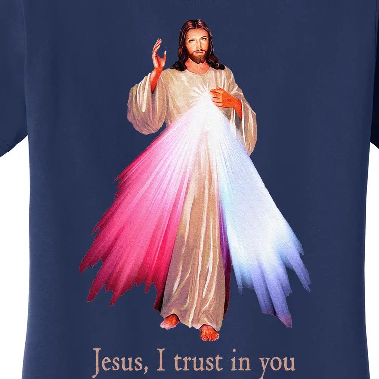 Divine Mercy Jesus I Trust In You Women's T-Shirt