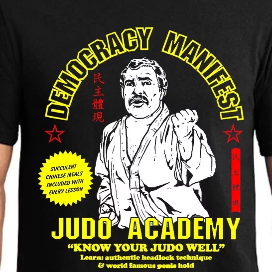 Democracy Manifest Judo Academy Funny Democracy Manifest Pajama Set