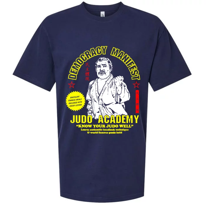 Democracy Manifest Judo Academy Funny Democracy Manifest Sueded Cloud Jersey T-Shirt