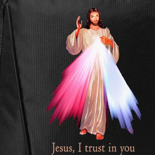 Divine Mercy Jesus I Trust In You City Backpack