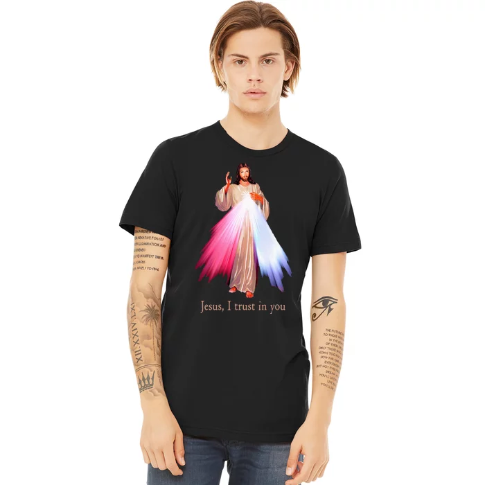 Divine Mercy Jesus I Trust In You Premium T-Shirt