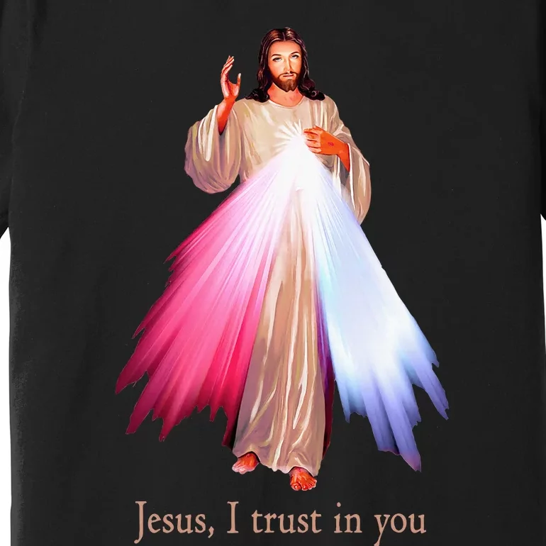 Divine Mercy Jesus I Trust In You Premium T-Shirt