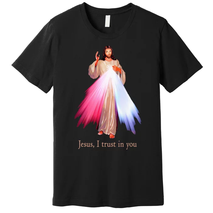 Divine Mercy Jesus I Trust In You Premium T-Shirt