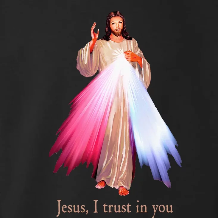 Divine Mercy Jesus I Trust In You Toddler Hoodie