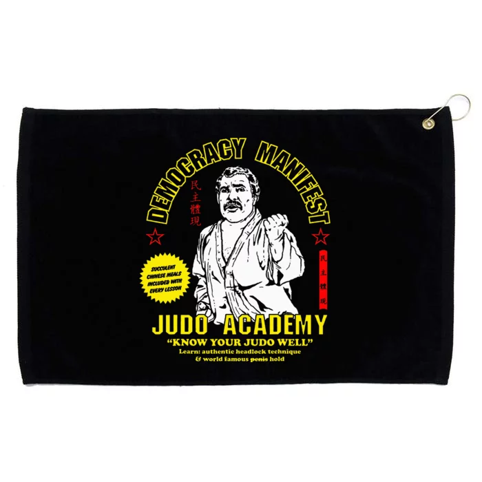 Democracy Manifest Judo Academy Funny Democracy Manifest Grommeted Golf Towel