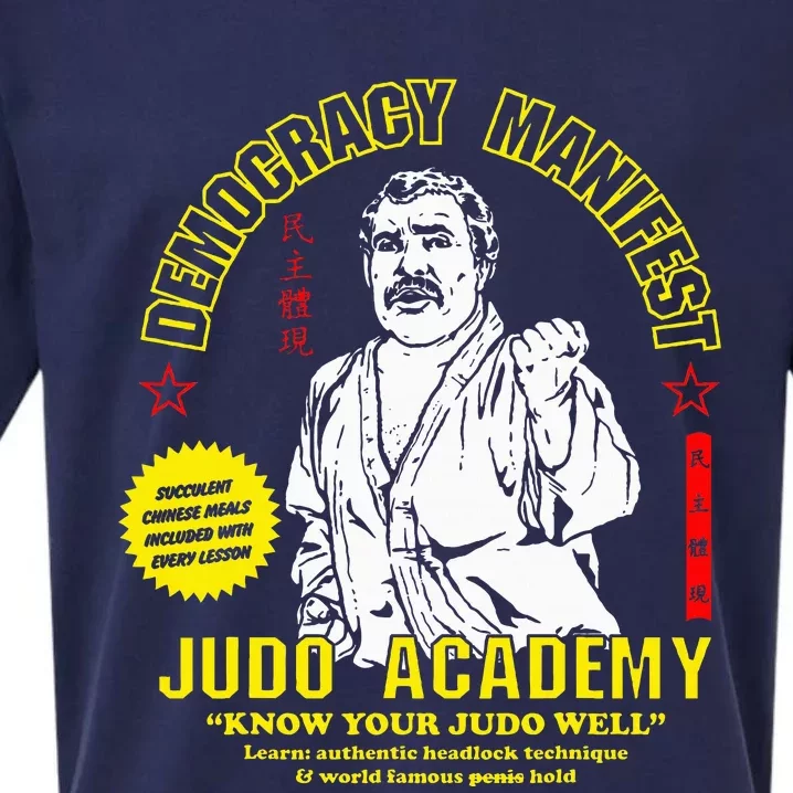 Democracy Manifest Judo Academy Funny Democracy Manifest Sueded Cloud Jersey T-Shirt